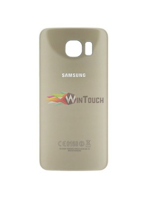 Καπάκι Μπαταρίας Samsung SM-G920F Galaxy S6 Original Χρυσό GH82-09548D + Ταινία Διπλής Όψεως Ανταλλακτικά